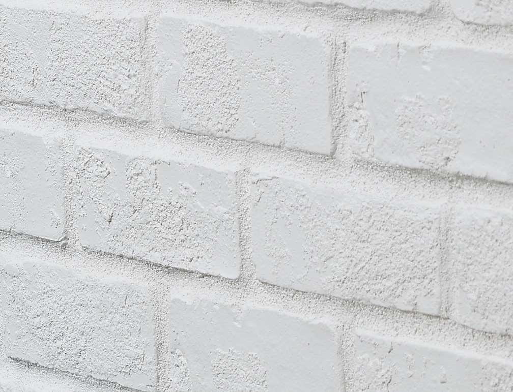 Rustic Brick Standard - White